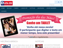 Tablet Screenshot of datacic.com.br